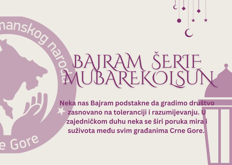Poruka mira i zajedni&scaron;tva povodom Ramazanskog bajrama